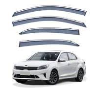 ZWBC Car Window Deflectors for KIA Forte Sedan MK1-TD 2008-2011, Guard Deflector Durability Waterproof Side Window Wind Deflectors Car Accessories