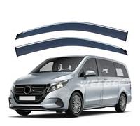ZWBC Car Window Deflectors for Mercedes-Benz EQV MK3-W447 2020-2025, Guard Deflector Durability Waterproof Side Window Wind Deflectors Car Accessories