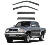 ZWBC Car Window Deflectors for Toyota HILUX MK6-N140-N170 1998-2003, Guard Deflector Durability Waterproof Side Window Wind Deflectors Car Accessories