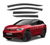 ZWBC Car Window Deflectors for VW ID4.X CROZZ MK1 2021-2025, Guard Deflector Durability Waterproof Side Window Wind Deflectors Car Accessories