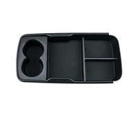 ZWBC Center Console Organizer for Kia EV6 2021-2023, Middle Console Organizer Multifunctional Sinking Armrest Hidden Storage Box,Black