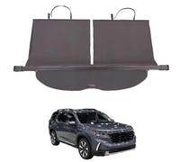 ZWBC Trunk Parcel Shelf for Pilot 2023-2025, Security Shield Panel Roller Blind Waterproof Cargo Cover Boot Cover Accessories,Leather material