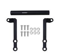 ZWBHNB 12/22MM Motorcycle GPS Navigation Bracket For K&awasaki For Versys 1000 For VERSYS1000 2015-2018 Phone Holder Stand Accessories Phone Mount Navigation Bracket(BLACK 2,12MM)
