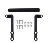 ZWBHNB 12/22MM Motorcycle GPS Navigation Bracket For K&awasaki For Versys 1000 For VERSYS1000 2015-2018 Phone Holder Stand Accessories Phone Mount Navigation Bracket(BLACK 1,12MM)