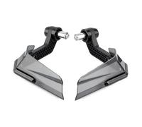 ZWBHNB Handlebar Hand Brush Protection Motorcycle Handguards Handlebar Hand Guard Shield Protector Windshield For H&onda CB125R CB250R CB1000R CB400X/F CB1100 CB1300 Grip Guard Shield(BLACK)