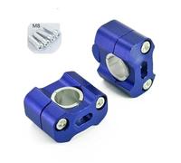 ZWBHNB Height Adjuster Motorcycle Handlebar Riser Clamp For H&onda CRF300L CRF250L CRF 230 450L CRF250F 250 450 R/X Extension Height Clamp Raising Device(BLUE)