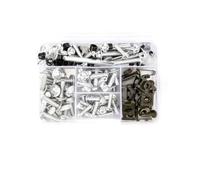 ZWBHNB Motorcycle Bolts Screw For K&awasaki Z750 Z900 Z1000 Z800 For Versys 650 Er6n For Ninja 400 300 Z1000sx 177pcs Fairing Bolts Kit(Silver)