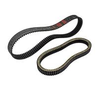 ZWBHNB Motorcycle Drive Belt For Y&amaha XP 500 530 TMAX 500 530 2012-2016 TMAX500 TMAX 530 Transmission Transfer Belt Clutch Belt Drive Clutch Belt(Black 2pcs)