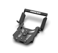 ZWBHNB Motorcycle Extension Phone Holder GPS Navigation Mount Bracket For Y&amaha Tracer 9 GT 9GT+ Plus 2023 2024 Tracer9gt Tracer 9 GT+ Phone Mount Navigation Bracket(BLACK 1)