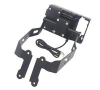 ZWBHNB Motorcycle GPS Navigation Bar Bracket For H&onda X-ADV 750 XADV 750 XADV750 Expansion Crossbar Phone Stand Holder Support Phone Mount Navigation Bracket(Black 4)
