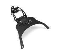 ZWBHNB Motorcycle GPS Navigation Bracket For Y&amaha TRICITY Tricity Wireless Charging Mobile Phone Holder Support Phone Mount Navigation Bracket(Black 3)