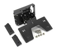 ZWBHNB Motorcycle GPS Navigaton Plate Bracket For DUCATI MULTISTRADA 1200 2010 2011 2012 Mobile Phone Stand Holder Support Accessories Phone Mount Navigation Bracket(BLACK 1)
