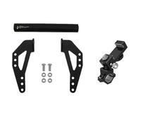 ZWBHNB Motorcycle GPS Smart Phone Navigation Bracket Adapt Holder For Suzuki V-Strom/DL 1000 DL1000 ABS 2014-2019 2017 Accessories Phone Mount Navigation Bracket(Black 3)