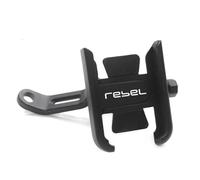 ZWBHNB Motorcycle Handlebar Mirror Mobile Phone Holder Stand GPS Navigation Bracket For H&onda REBEL CMX 300 500 CMX300 CMX500 2017-2021 Phone Mount Navigation Bracket(BLACK,Mirror)