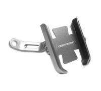 ZWBHNB Motorcycle Handlebar Rearview Mirror Mobile Phone Holder Stand For GILERA GP800 GP 800 GPS Navigation Bracket Phone Mount Navigation Bracket(Silver,Mirror)