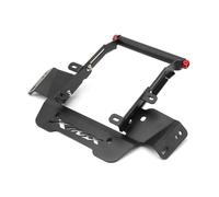 ZWBHNB Motorcycle Mobile Phone Holder Mount GPS Navigation Bracket For Y&amaha X-MAX 300 XMAX 300 XMAX300 2023 Rear View Mirrors Phone Mount Navigation Bracket(BLACK 1)