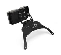 ZWBHNB Motorcycle Phone Holder Stand GPS Navigation Plate Bracket For Y&amaha TRICITY Tricity Wireless Charging Accessories Phone Mount Navigation Bracket(Black 3)