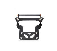 ZWBHNB Motorcycle Phone Holder Stand Holder For H&onda For FORZA 350 NSS 350 2021-2023 GPS Navigation Bar Bracket Accessories Phone Mount Navigation Bracket(Silver 1,12MM)