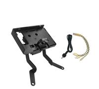 ZWBHNB Motorcycle Smart Mobile Phone Holder Stand For B&MW C400X C 400 X 400X C400 C400X GPS Navigation Plate Bracket Adapter Kit Phone Mount Navigation Bracket(Black 3)