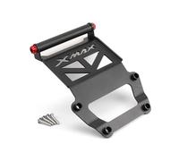 ZWBHNB Navigation Support Motorcycle GPS Navigation Bracket For X-MAX 300 2023 CNC Aluminum Black Phone Holder Stand Plate Mount Crossbar