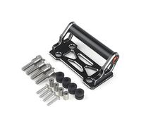 ZWBHNB Navigation Support Motorcycle Navigation Holder For ADV350 2025 CNC Aluminum GPS Phone Stand Parts Extension Bracket Mount Kit Support(Black 2,22mm)