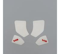 ZWBHNB Tank Pads Motorcycle Tank Pad Sticker Anti Slip Fuel Side Knee Grip Protector Decal For Ducati Panigale V4S Streetfighter V4 2018-2021 Tank Protector (Color : Clear)