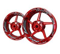 ZWBHNB Wheels Edge Sticker Motorcycle Wheels Stickers Rim Decal For Aprilia Tuono V4 Wheel Sticker Decals Rim Stripe Decal Stickers Accessories Wheel Decals(Color 4)