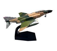 ZWCHGJ 1 100 Scale American For F4C F-4C Phantom Fighter Die-Cast Metal Airplane Model Toy Plane Hobby Playgame Kit(A)