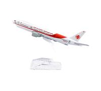 ZWCHGJ 1 400 Fit For Boeing B777-200 Leah Air Model Airplane With Base Die-casting Aircraft Collection Display Hobby Playgame Kit
