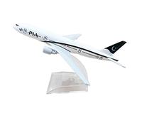 ZWCHGJ 16CM Fit For AIrplanes PIA International Aviation Boeing B777 Plane Model Gift Collection With Bracket Hobby Playgame Kit