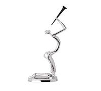 ZWCHGJ Sculpture Creative Home Decorations Ornaments Living Room Study TV Cabinet African Character Modern Console Cabinet Statues (Size: L) Novelty Gift