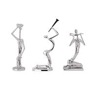 ZWCHGJ Sculpture Creative Home Decorations Ornaments Living Room Study TV Cabinet African Character Modern Console Cabinet Statues (Size: SML) Novelty Gift