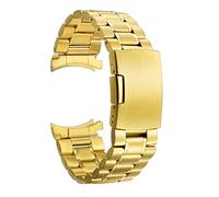 ZWCHGJ Watch strap 16-24mm Stainless Steel Strap Watch Band,Solid Steel Band Watch Accessories,Wrist Bracelet Silver Quick Release Watch bands replacement