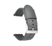 ZWCHGJ Watch strap Woven Nylon Strap,18mm -24mm Stainless Steel Buckle Quick Release Men Replacement Bracelet Wrist Band Watch Accessories Watch bands replacement