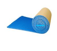 ZWCSHUU Acoustic Foam Panels 1Pc 50x200cm Acoustic Foam Self-adhesive Egg Sound Insulation Panel High Density Studio KTV Office Wall Panel 2/3.5cm Thickness(Blue,3.5cm)