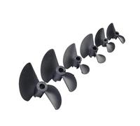 ZWCSHUU Boat Propeller 1pc Rc Boat D27/30/32/35/38/40/45/47mm High Strength Screw for 3.175/4/4.8mm Prop Shaft(D30x3.170mm)