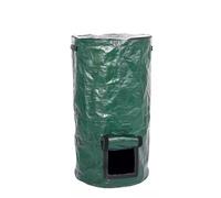 ZWCSHUU Garden Leaf Bag Organic Compost Bag With Lid Compost Bin Bag Collapsible Garden Yard Trash Can Environmental Organic Ferment Waste Collector Garden Waste Bags(B,Green)