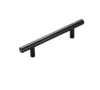 ZWCSHUU Kitchen Cabinet Pulls 15PCS Cupboard Handle Brushed Stainless Steel Kitchen Cabinet Door(Black 160mm)