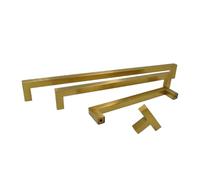 ZWCSHUU Kitchen Cabinet Pulls 20PCS Modern Cabinet Handle Square Furniture(Color2,Hole Pitch 320mm)