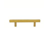 ZWCSHUU Kitchen Cabinet Pulls 20PCS Square Bar Diamter Kitchen Bathroom Cupboard Chest Drawer Handles(Gold-160mm)