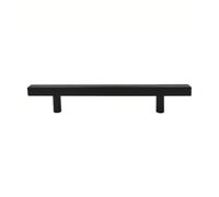 ZWCSHUU Kitchen Cabinet Pulls 20PCS Square Bar Diamter Kitchen Bathroom Cupboard Chest Drawer Handles(Black-160mm)