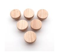 ZWCSHUU Kitchen Cabinet Pulls Round Handle Dia Wooden Cabinet Drawer Wardrobe Knobs(30x25mm)