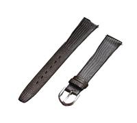 ZWCSHUU Leather Replacement Bands 12mm 14mm 16mm 17mm 18mm 19mm 20mm 21mm Vintage Watch Strap Embossed PU Leather Thin and Soft Band for Men Women((brown) silver buckle,16mm)