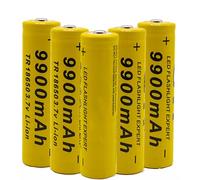ZWDCVFGK Battery 3.7V 9900mAh Rechargeable lithium-ion Battery Is Suitable For Small Household light Flashlights, Cameras, Etc