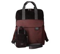 zwei backpack laptop backpack with laptop compartment Lou LUR160 10L Cord - Espresso dark purple