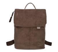 zwei backpack leisure backpack with laptop compartment Mademoiselle.M MR13 Cord - Wood brown
