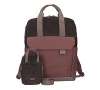zwei backpack laptop backpack with laptop compartment Lou LUR160 10L Cord - Espresso dark purple