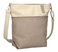 zwei cross body bag Jana J12 Nubuk-Cappuccino