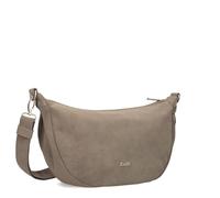 zwei cross body bag Mademoiselle.M M70 Half-Moon Bag Nubuk - Mud taupe