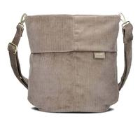 zwei cross body bag Mademoiselle.M M90 S Cord - Mocca